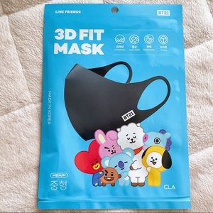BT21 REUSABLE 3D FIT MASK MEDIUM